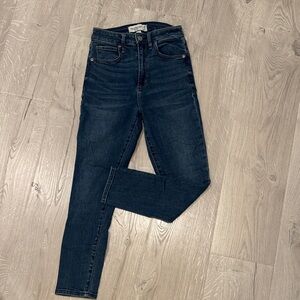 Abercrombie & Fitch Dark Wash Skinny Jeans